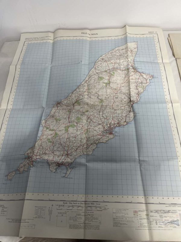 FF037- SELECTION OF VINTAGE MAPS-COLLECTION FFORESTFACH - Image 4