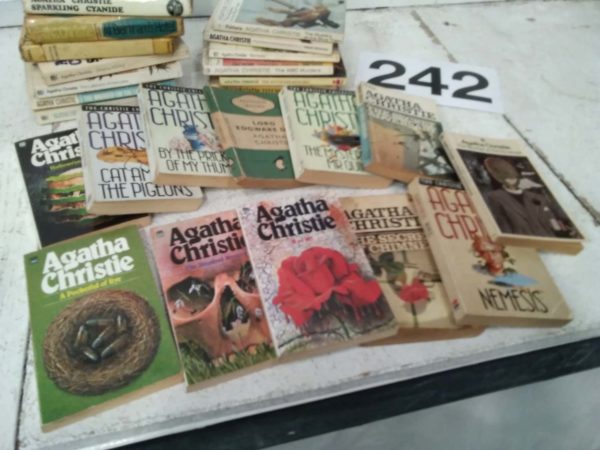 lot 242 Agatha Christie paper back novels - Image 4