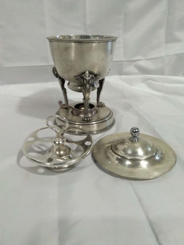 lot 290 Elkington silver plated egg warmer - Image 3