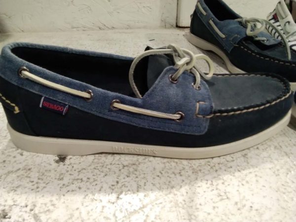 lot 312 2 x pairs of Sebago Boat shoes size 7 & 8.5 - Image 5