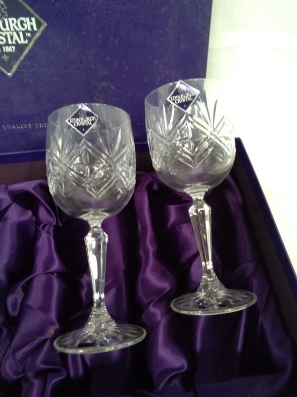 lot 319 boxed Edinburgh Crystal glasses - Image 4