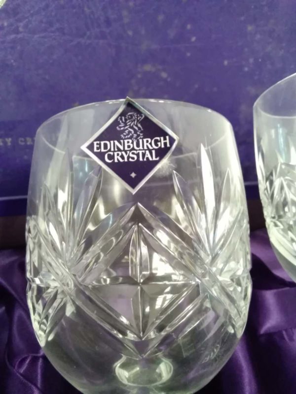 lot 319 boxed Edinburgh Crystal glasses - Image 3