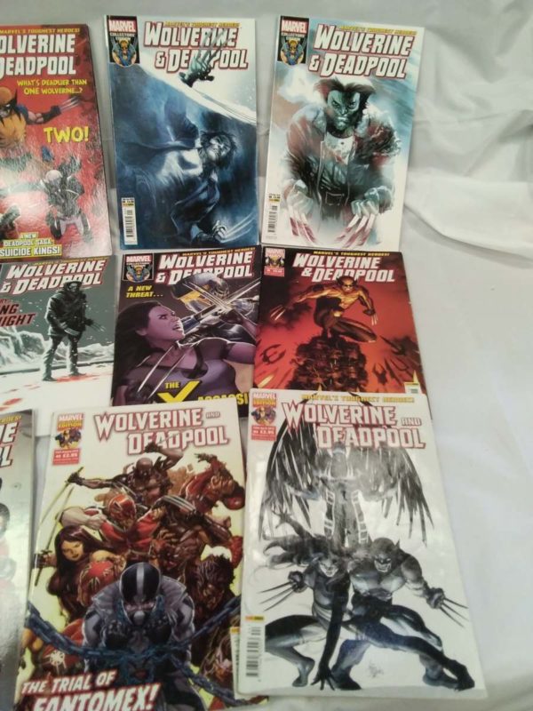 lot 325 12 x Marvel Wolverine & Deadpool comics - Image 2