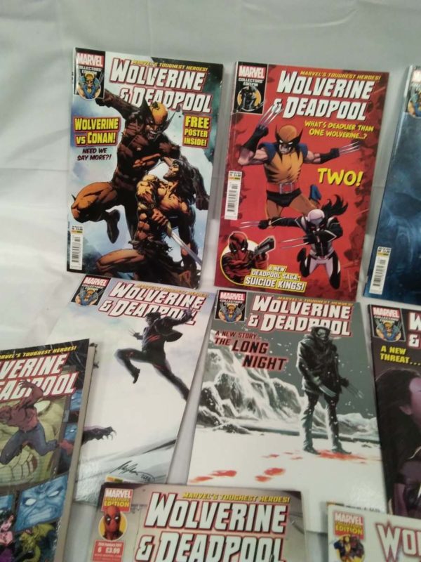 lot 325 12 x Marvel Wolverine & Deadpool comics - Image 4