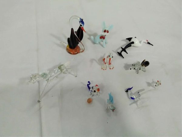 lot 237 delicate glass animals