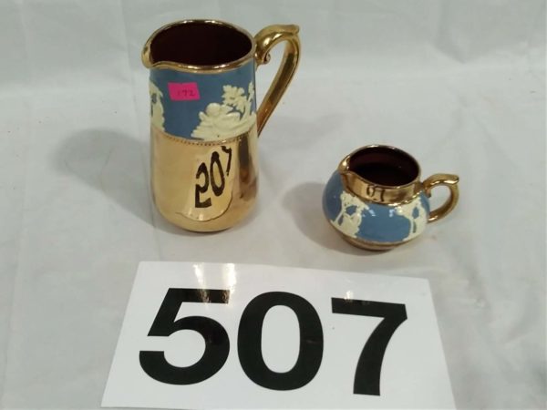 lot 507 Gibsons Lustre ware x2 - Image 2