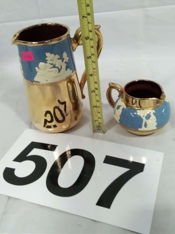 lot 507 Gibsons Lustre ware x2 - Image 3