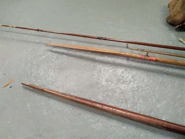 lot 514 antique fishing rod & rod cases property of Earl of Lisburne Cardigan - Image 7