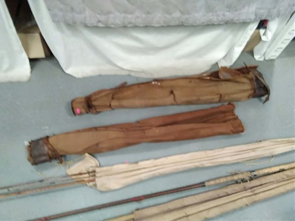 lot 514 antique fishing rod & rod cases property of Earl of Lisburne Cardigan - Image 6