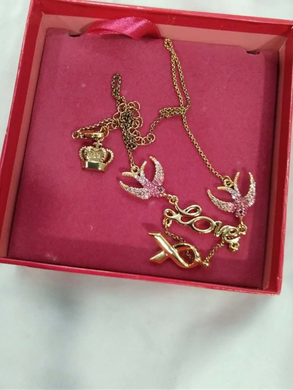 lot 550 boxed Butler & Wilson crystal swallow necklace - Image 3