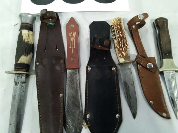 lot 553 William Rodgers fighting knife & others - Image 3