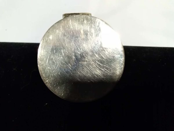 lot 736 sterling silver cherub pill box - Image 4