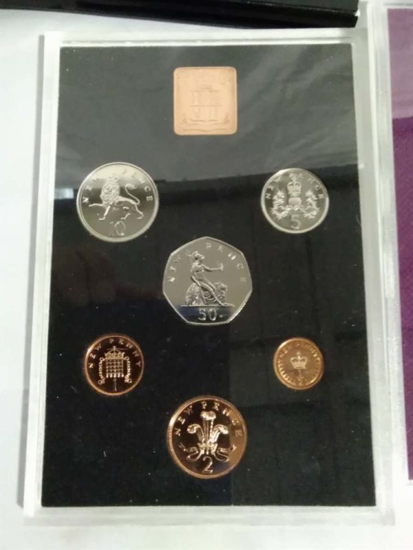 lot 741 Royal mint Annual coin sets – 1971 & 1980 - Image 4