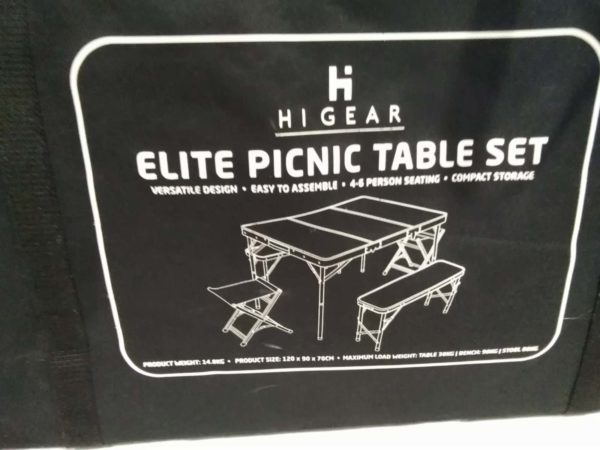 lot 757 Elite Picnic table set - Image 5