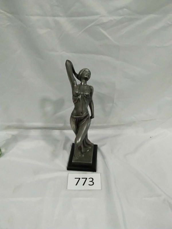 lot 773 replica art deco style figurine