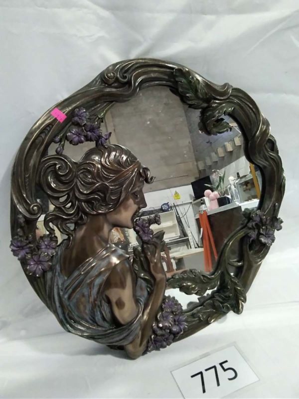 lot 775 replica Art deco style mirror - Image 2