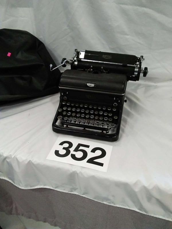 lot 352 Royal Type writer - Image 2