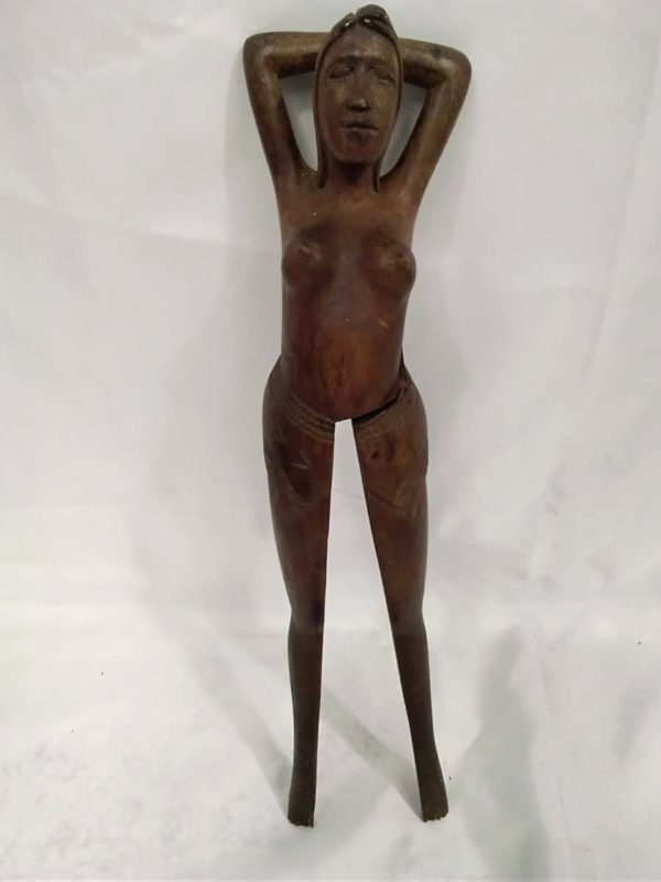 lot 363 wooden nut cracker in the form of  a lady ( she’s a Cracker)