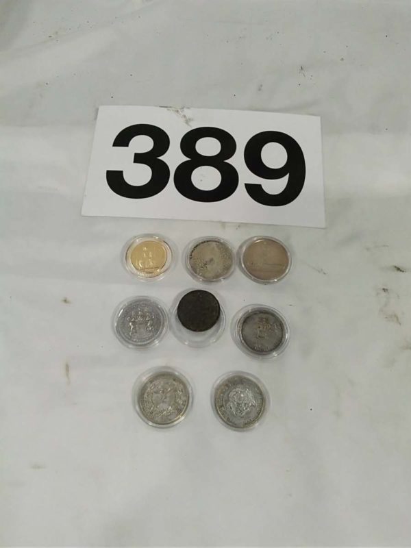 lot 389 Alfred 1849 coin, Chinese coins, British coins - Image 2