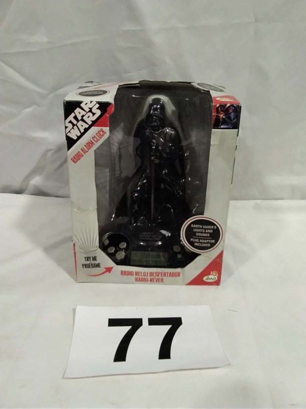 lot 077 Star Wars Darth Vader’s lights and sounds radio - Image 2