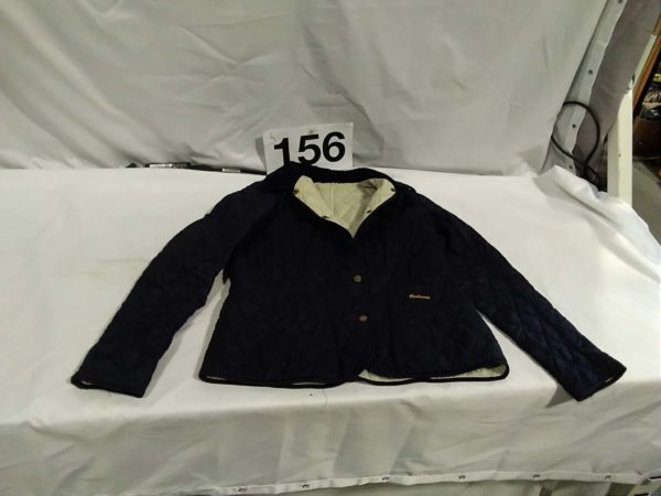 lot 156 Barbour jacket size 12