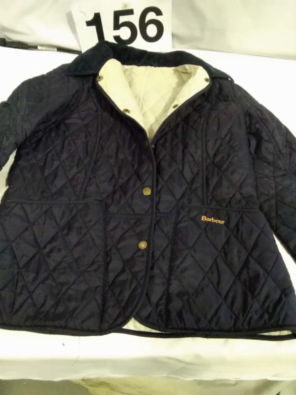 lot 156 Barbour jacket size 12 - Image 2