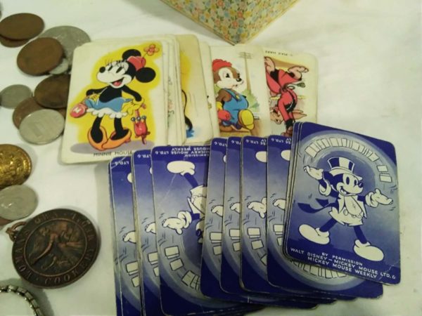 lot 177 watches, coins, Disney cards, etc - Image 6