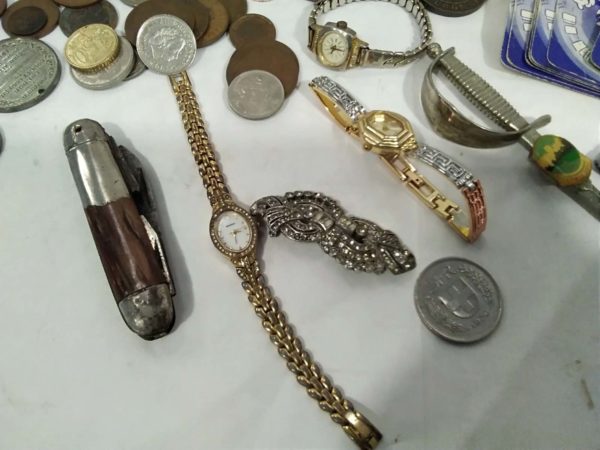 lot 177 watches, coins, Disney cards, etc - Image 4