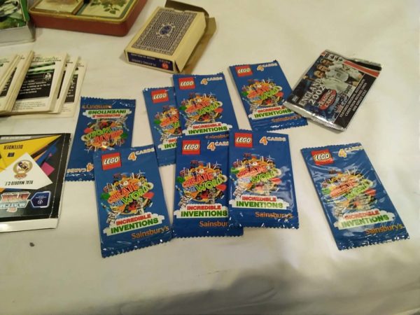 lot 004 assorted packs of playing cards, cigerette cards, match stick box - Image 4