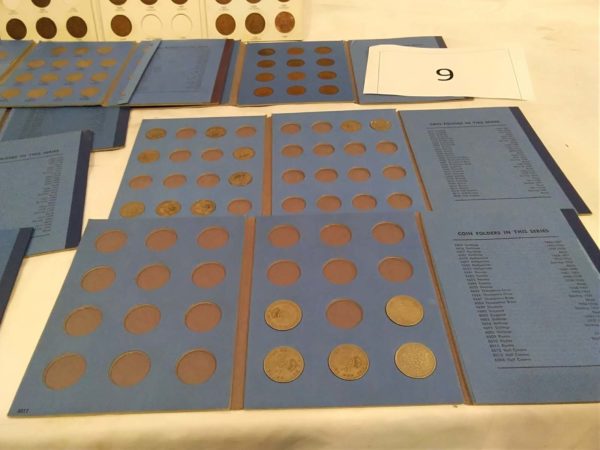 lot 009 British coin Partial sets folders  Pennies, half crowns shillings etc - Image 7