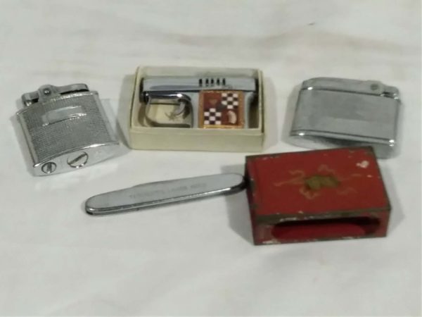 lot 027 pipes, lighters, cigarette cases, - Image 4