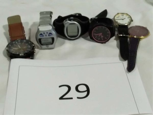 lot 029 assorted watches