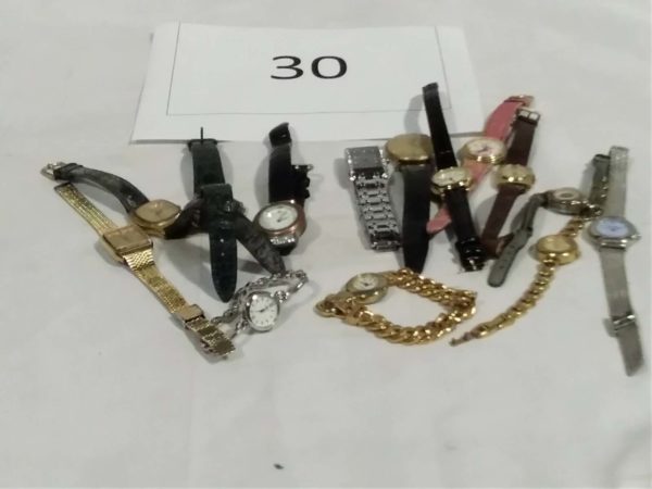 lot 030 assorted watches