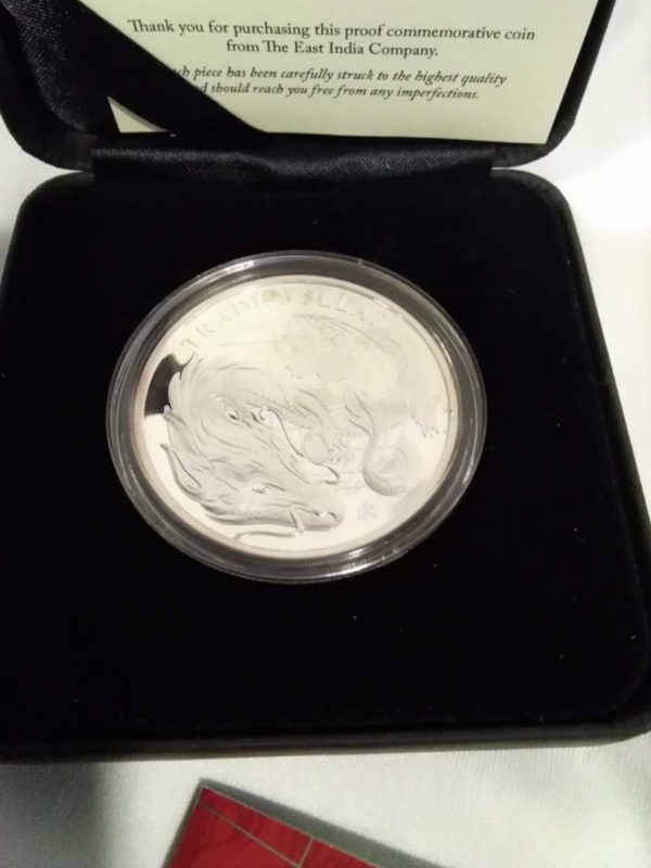 lot 049 2021 silver proof east india chinese trade dollar coin - Image 3