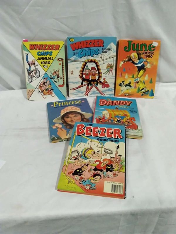 lot 068 vinitage children’s annuals