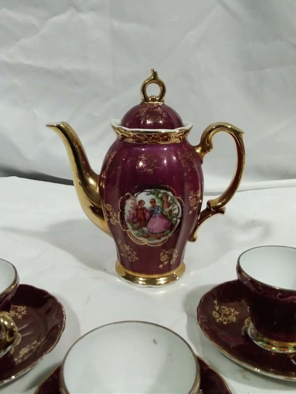 lot 071 11 piece foreirgn tea set - Image 5