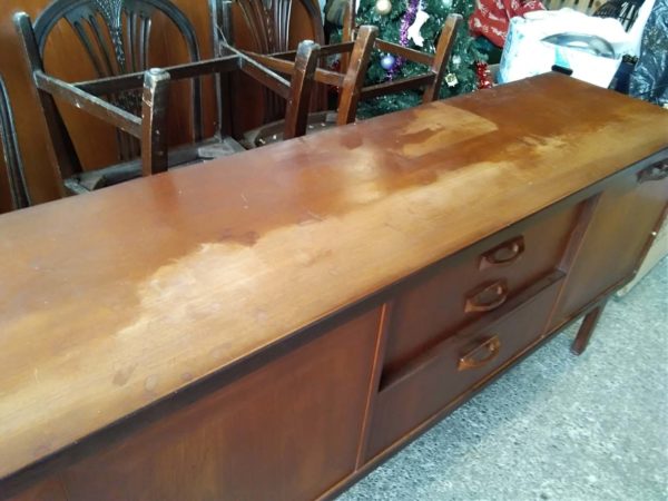 lot 075 vintage sideboard - Image 4