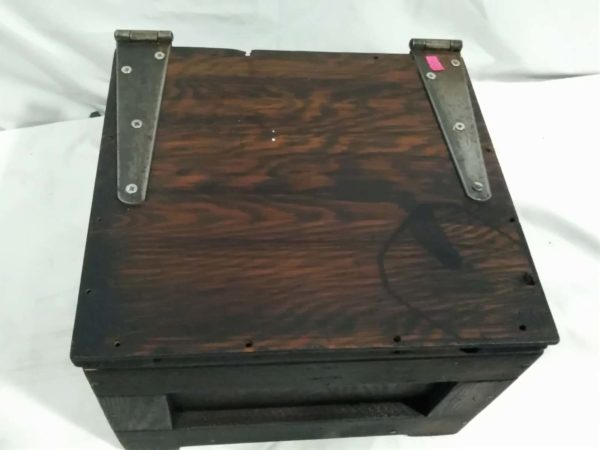 lot 085 wooden storage box - Image 3