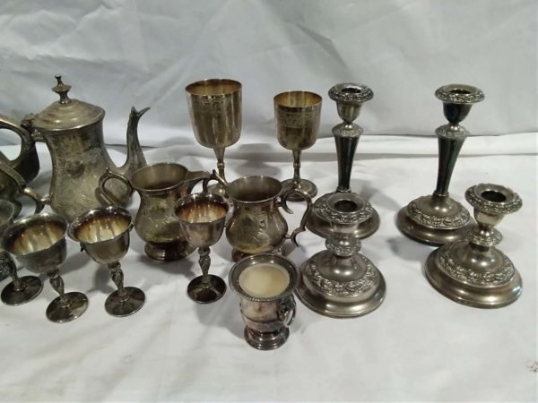 lot 112 Silver plated items approx 5.5kilos - Image 3