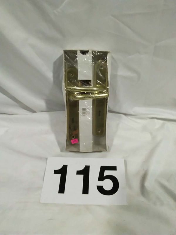 lot 115 set of door handles - Image 3