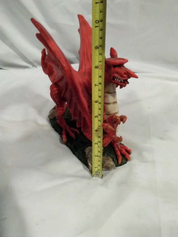 lot 124 Ornamental Welsh Dragon ( damaged leg) - Image 3