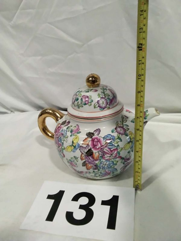 lot 131 Chinese large teapot - Image 3