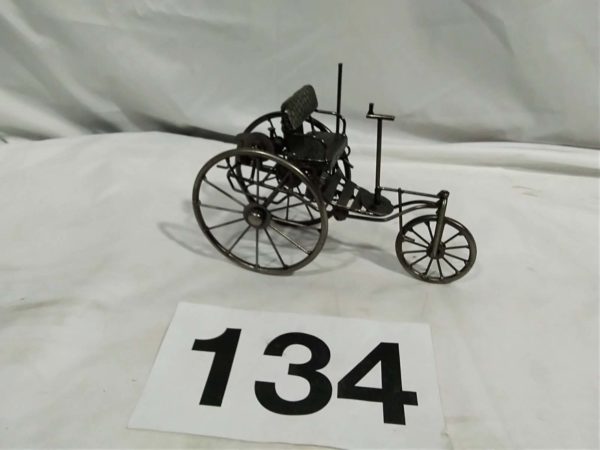 lot 134 metal hand crafted steam model bike