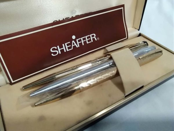 lot 136 cased Sheaffer pen - Image 5