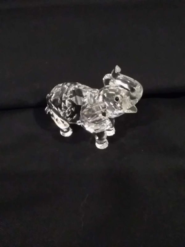 lot 140 collectable Swarovski crystal baby Elephant