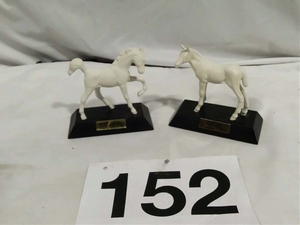 lot 152 pair Beswick horses spring time & adventure