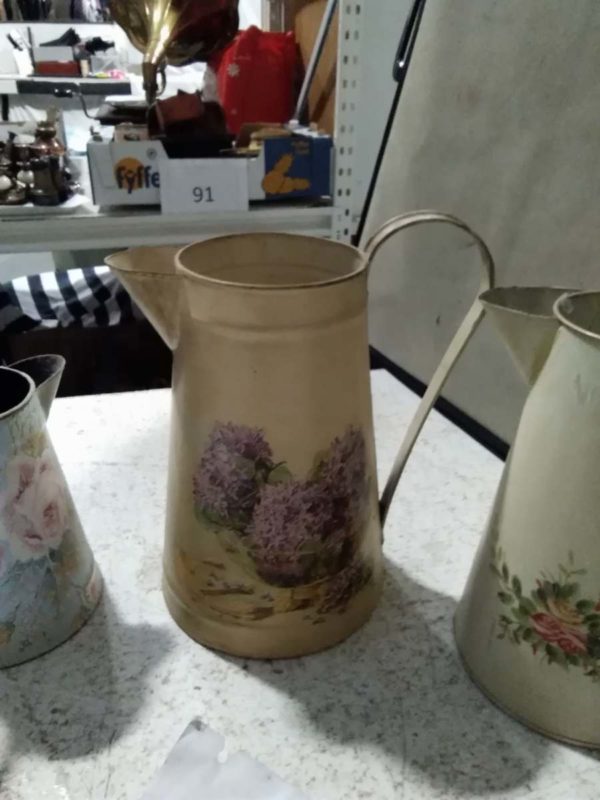 lot 170 selection of metal jugs - Image 11