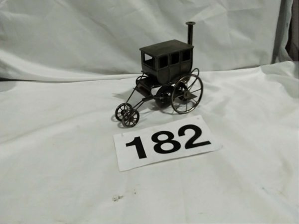 lot 182 hand crafted model metal wagon - Image 2