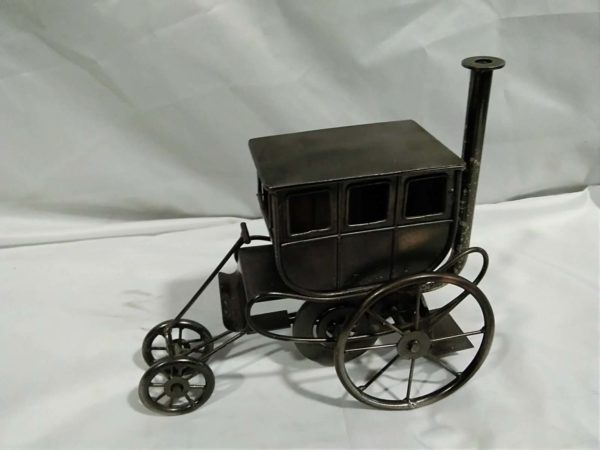 lot 182 hand crafted model metal wagon