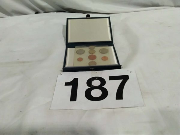 lot 187 Royal Mint proof coins 1983